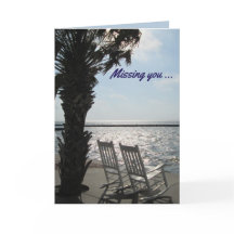 ‘Missing You’ Greeting Card