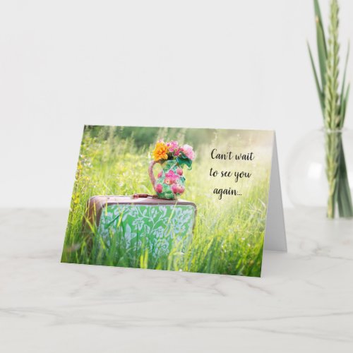 Missing You Laughter Never Ends Friend Card