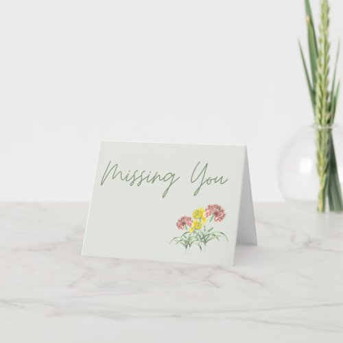 Missing You Notecards