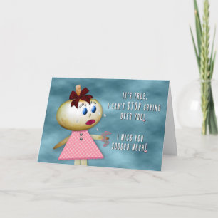 MISSING YOU! ONION CYING- Potato Family Collection Card