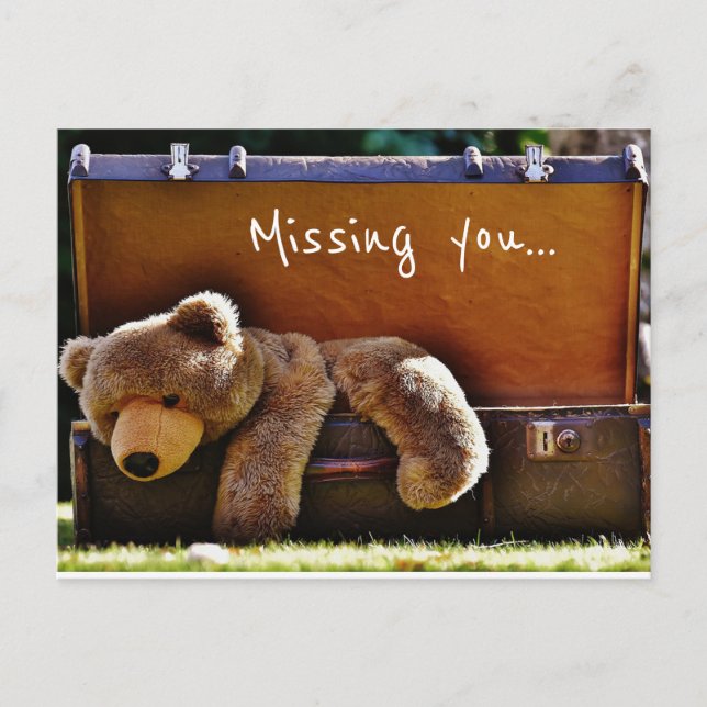 Missing you postcard (Front)