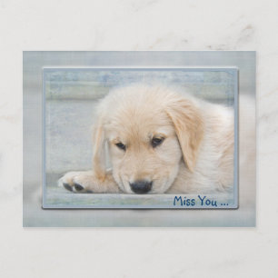Missing You Postcard