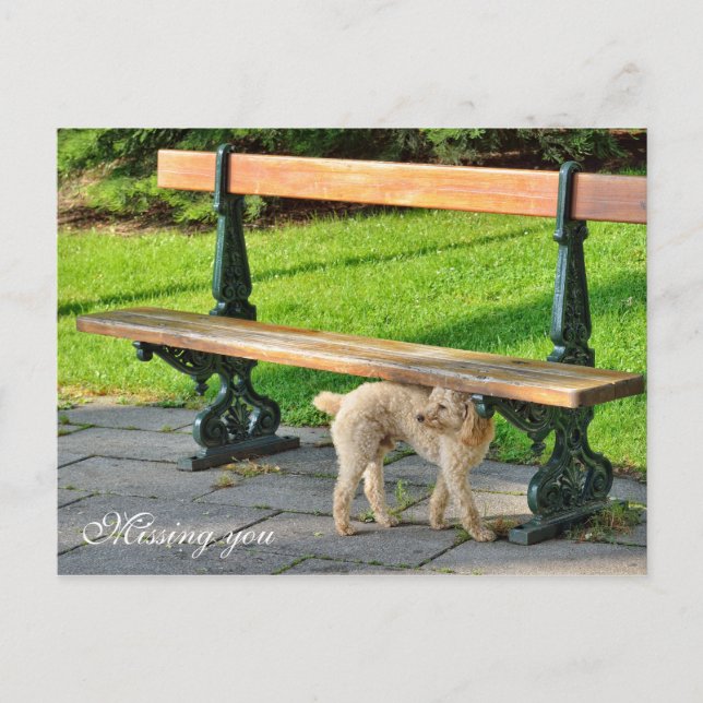 Missing you postcard (Front)