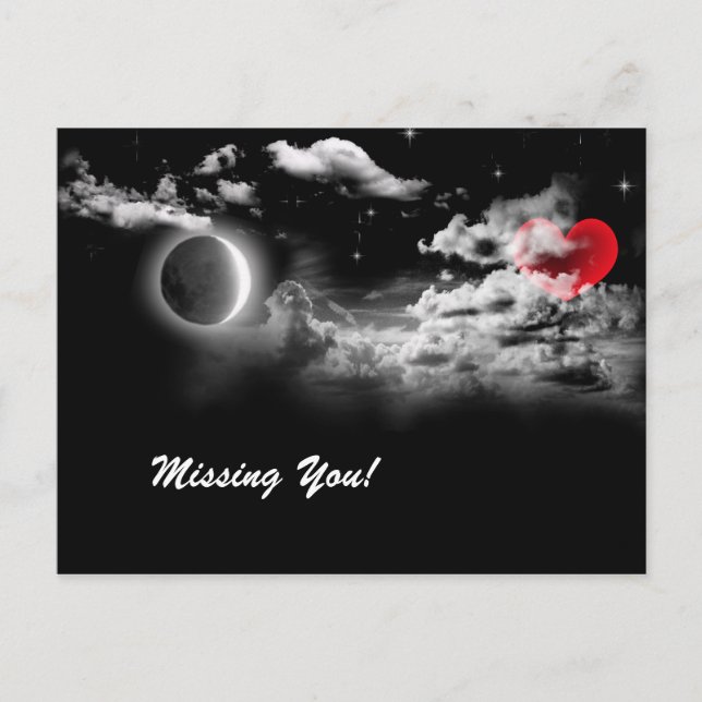 Missing You Postcard (Front)
