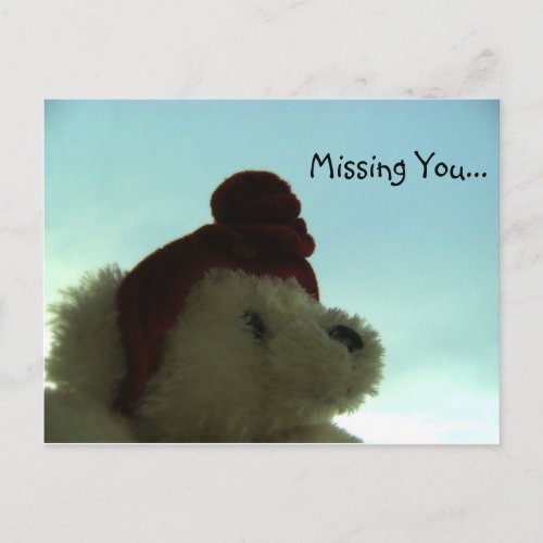 Missing You Postcard
