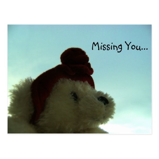 Missing You Postcard