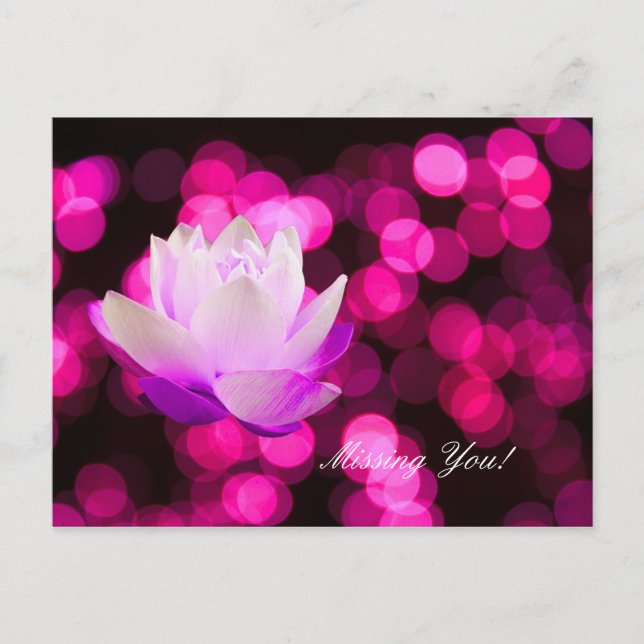 Missing you postcard (Front)