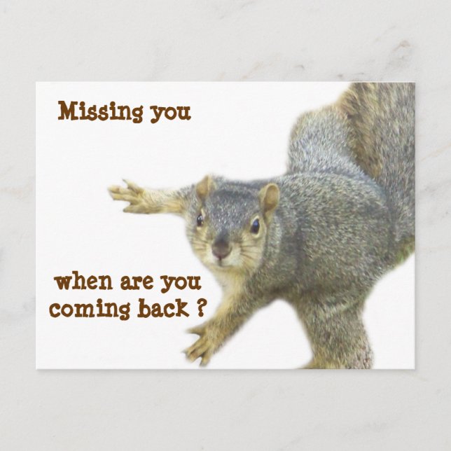 Missing You_Postcard Postcard (Front)
