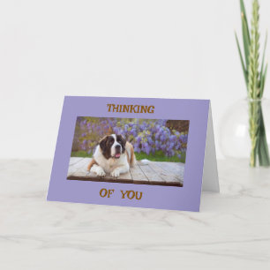 *MISSING YOU/THINKING OF YOU TOO* CARD