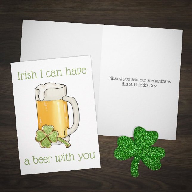 Missing you this St. Patrick's Day Card (Creator Uploaded)