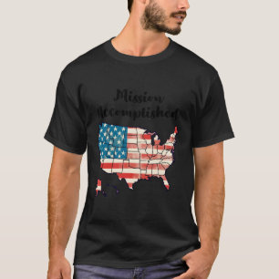 Mission Accomplished Travel Traveler All 50 States T-Shirt