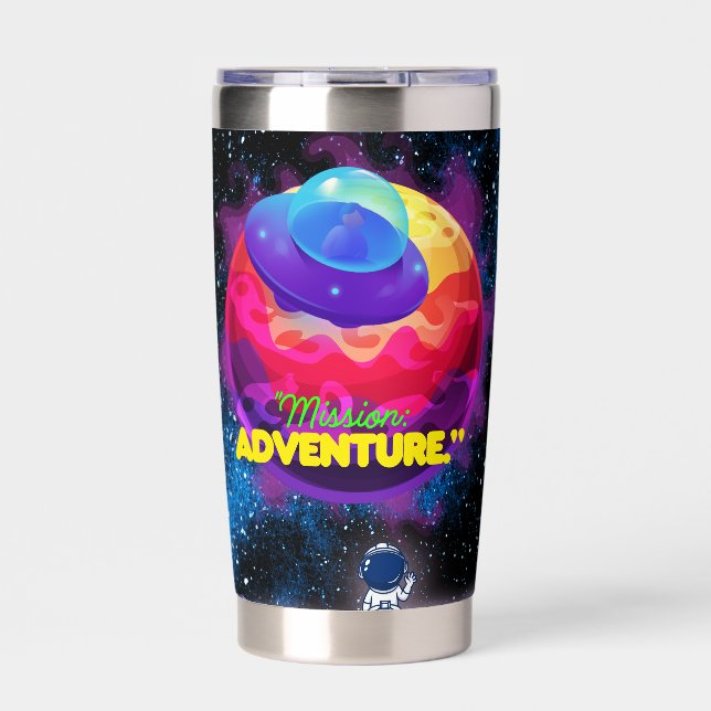 MISSION AND ADVENTURE INSULATED TUMBLER (Front)