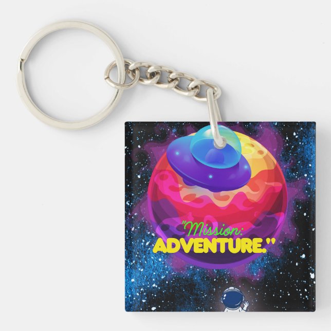 MISSION AND ADVENTURE KEYCHAIN (Front)