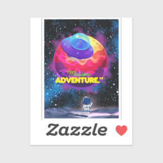 MISSION AND ADVENTURE STICKER