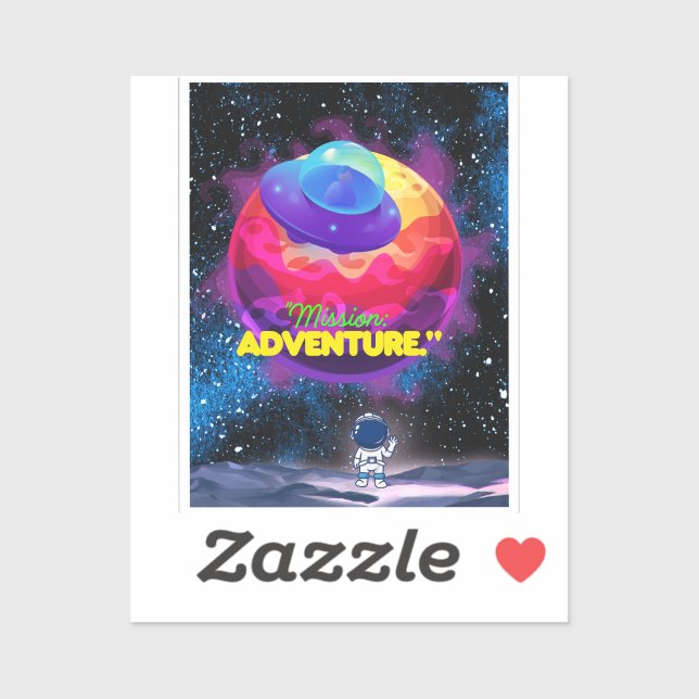MISSION AND ADVENTURE STICKER (Sheet)