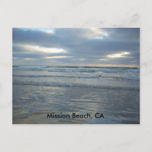 Mission Beach, CA Postcard