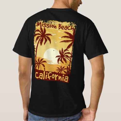 Mission Beach California T_Shirt