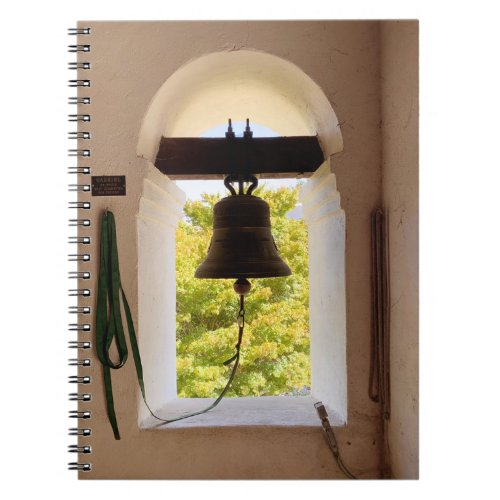 Mission Church Bell Photo Notebook