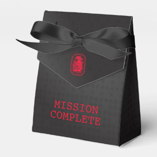 MISSION COMPLETE Spy Party Favor Boxes