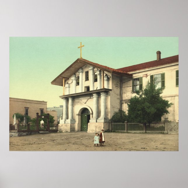 Mission Dolores in San Francisco Poster (Front)