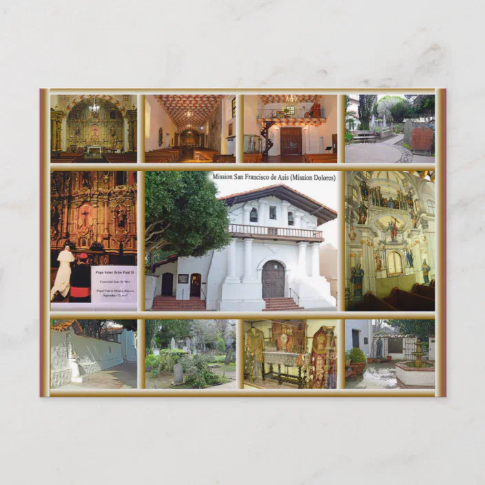 Mission Dolores San Francisco California Matted Picture 