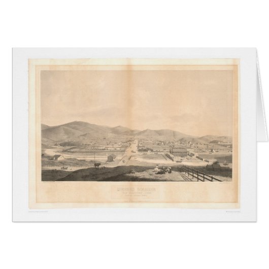 Mission Dolores, San Francisco 1860 (1097A) Cards (Front Horizontal)