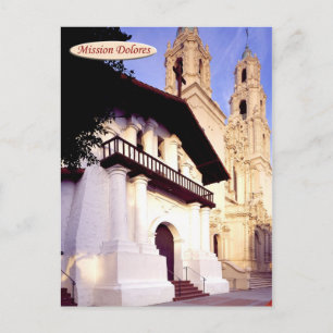 Mission Dolores, San Francisco, California Postcard