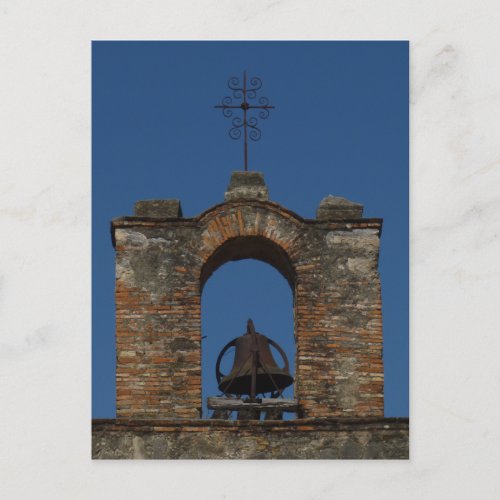 Mission Espada Bell Tower Postcard