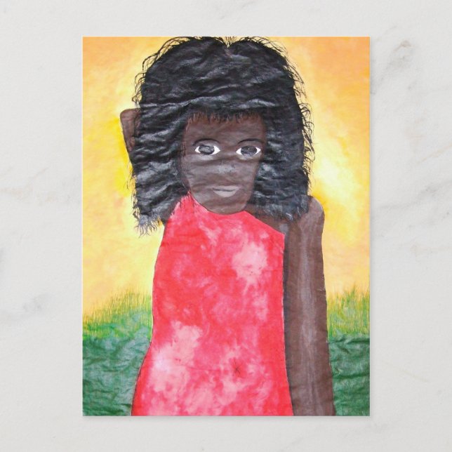 Mission Girl, Bidjara 2007 Postcard (Front)