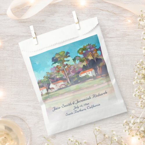 Mission Historical Park Santa Barbara CA Favor Bag