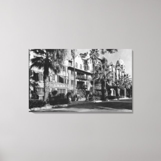Mission Inn Exterior of Riverside, CA Photograph Canvas Print (Front)