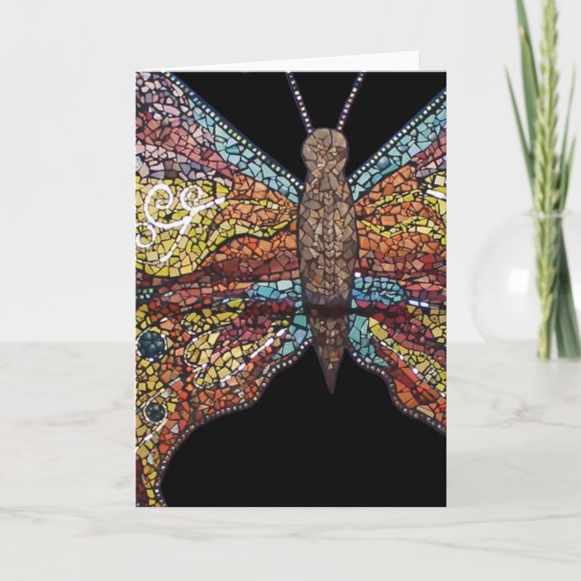 Mission Kids Butterfly card (Front)