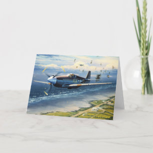 Mission Over Normandy by William S. Phillips Card