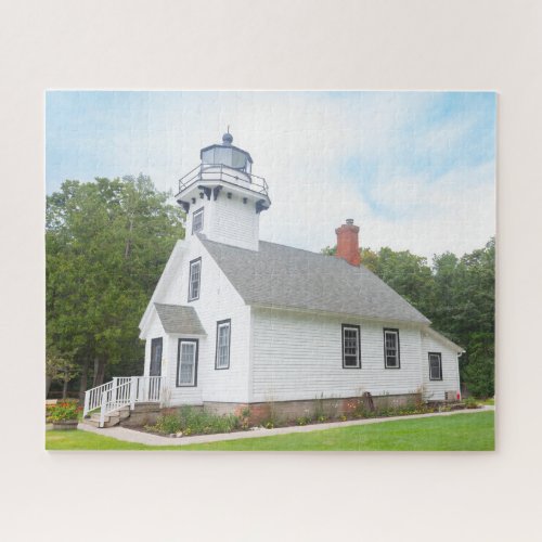 Mission Point Lighthouse Jigsaw Puzzle