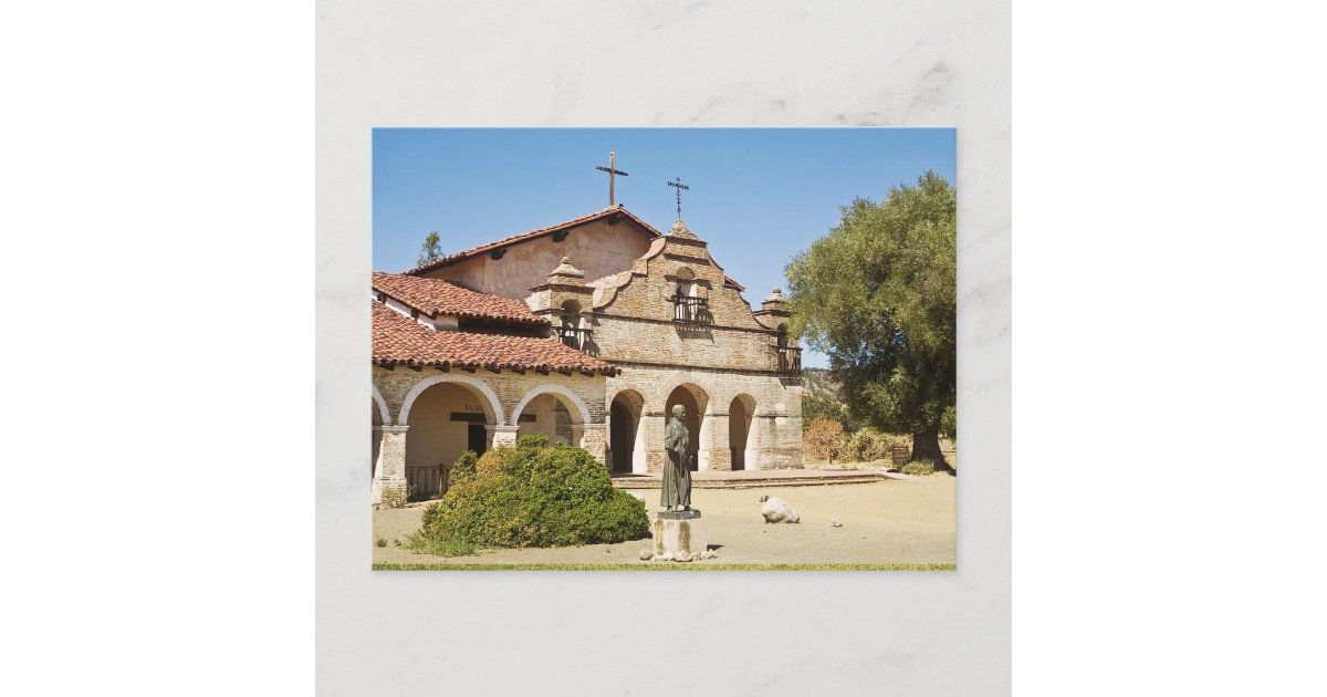 Mission San Antonio De Padua Postcard Zazzle Com