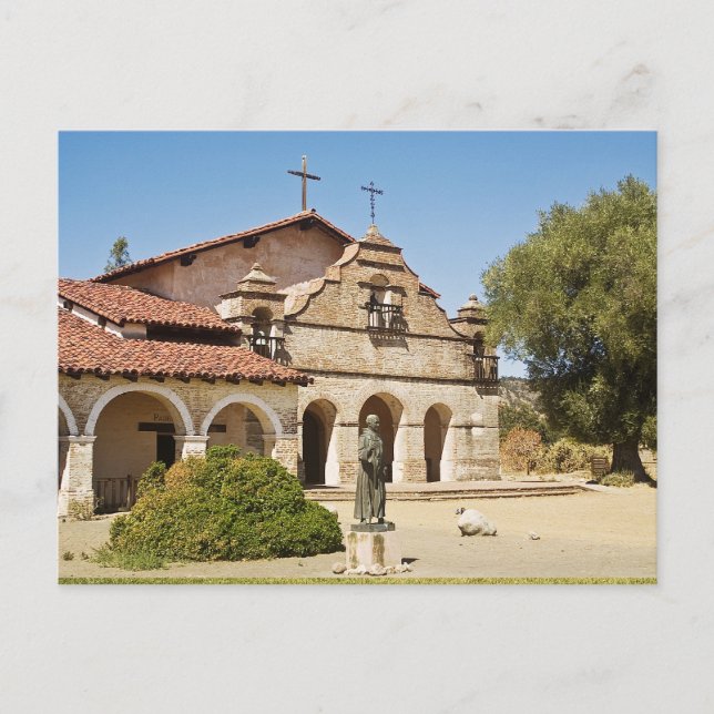 Mission San Antonio de Padua Postcard (Front)