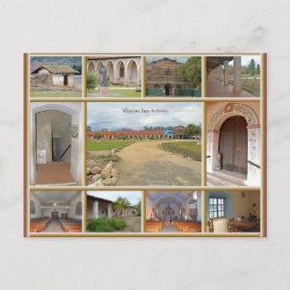 Mission San Antonio Postcard