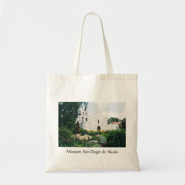 Mission San Diego de Alcala Tote Bag (Front)