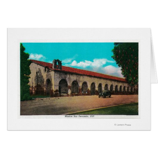 Mission San FernandoSan Fernando, CA Cards (Front Horizontal)