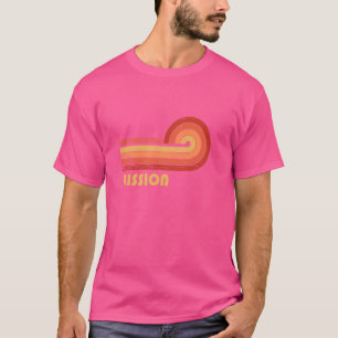 Mission San Francisco California Retro Vintage T-Shirt
