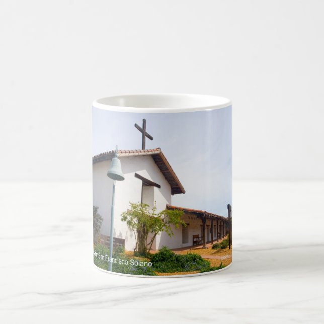 Mission San Francisco de Solano CA Products Coffee Mug (Center)