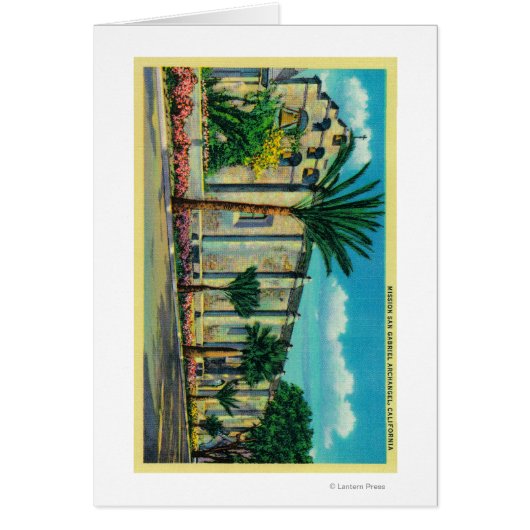 Mission San GabrielSan Garbriel, CA Cards (Front)