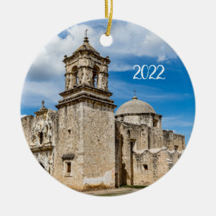 Mission San Jose 2, San Antonio, Ceramic Ornament
