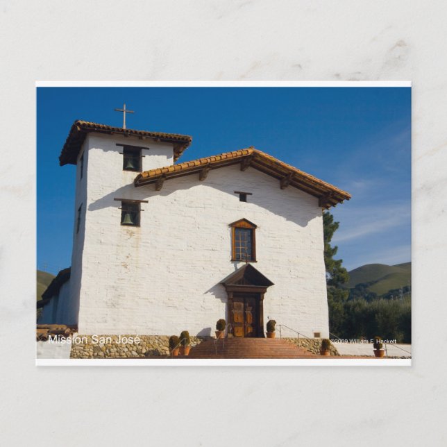 Mission San José California Products Postcard (Front)