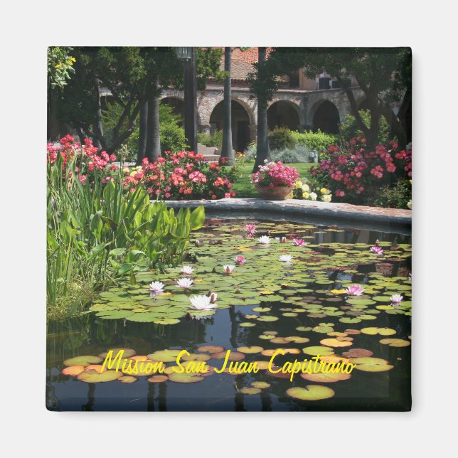 Mission San Juan Capistrano refrigerator magnet (Front)