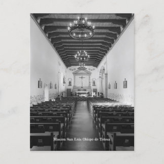 Mission San Luis Obispo de Tolosa Postcard
