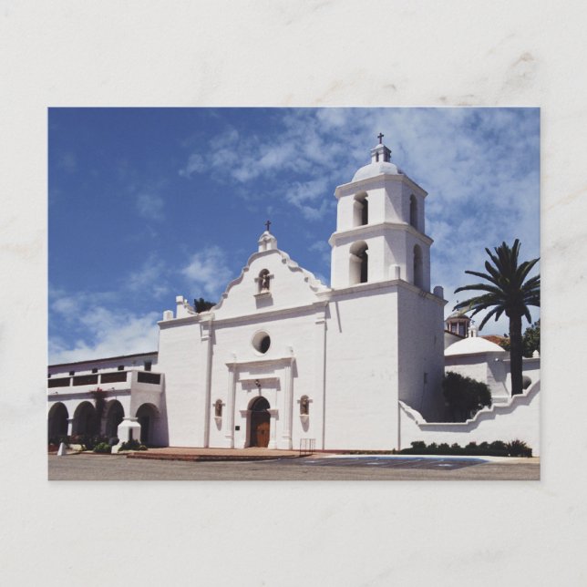 Mission San Luis Rey de Francia Postcard (Front)