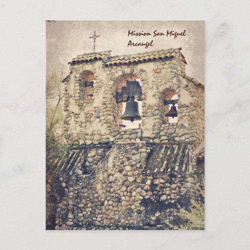 Mission San Miguel Arcangel Postcard