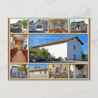 Mission San Miguel Postcard