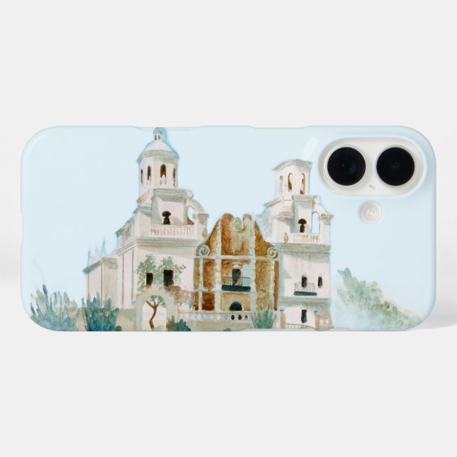 Mission San Xavier del Bac Case-Mate iPhone Case (Back (Horizontal))